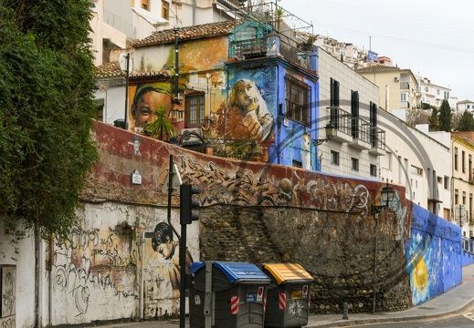 Grafiti en Granada
